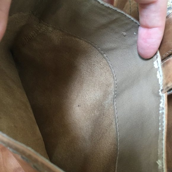 Aldo genuine leather high-heeled boots - Picture 4 of 5